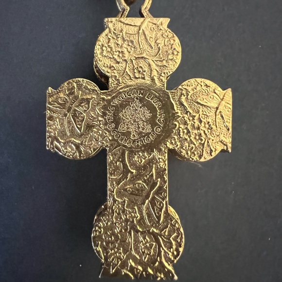 Vatican Library Collection Cross Locket - Picture 3 of 11